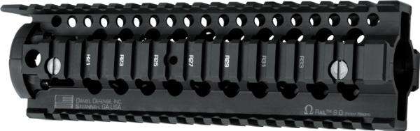 Grips Pads Stocks Daniel Defense Omega DD OMEGA MID-LENGTH RAIL 9.0 BLK • Model: Omega